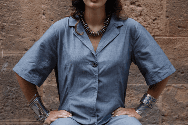 Fery Combinaison Bleu Gris